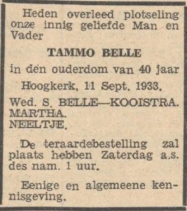 Nieuwsblad van het Noorden, 12 september 1933