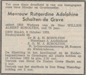 Nieuwsblad van het Noorden, 10 oktober 1953