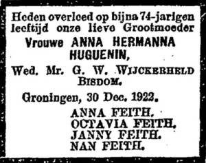 Nieuwe Rotterdamsche Courant, 3 januari 1923